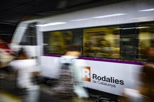 Un tren de Rodalies.