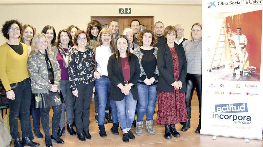 Representantes de las entidades colaboradoras del programa en Galicia. // FdV