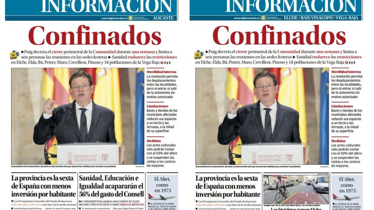 Esta es nuestra portada de hoy viernes 30 de octubre de 2020