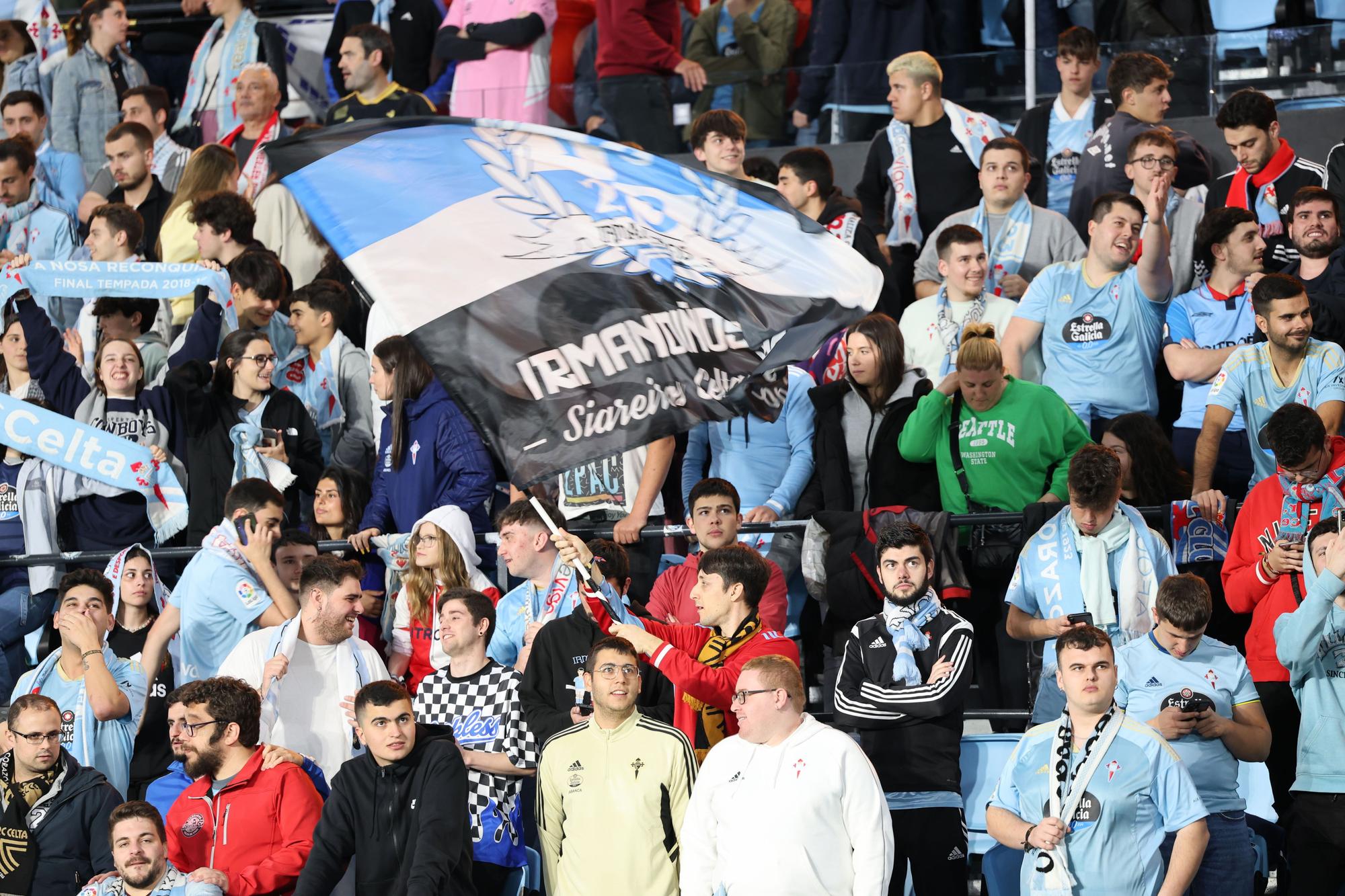 La previa del Celta-Elche, en imágenes: ambientazo en Balaídos