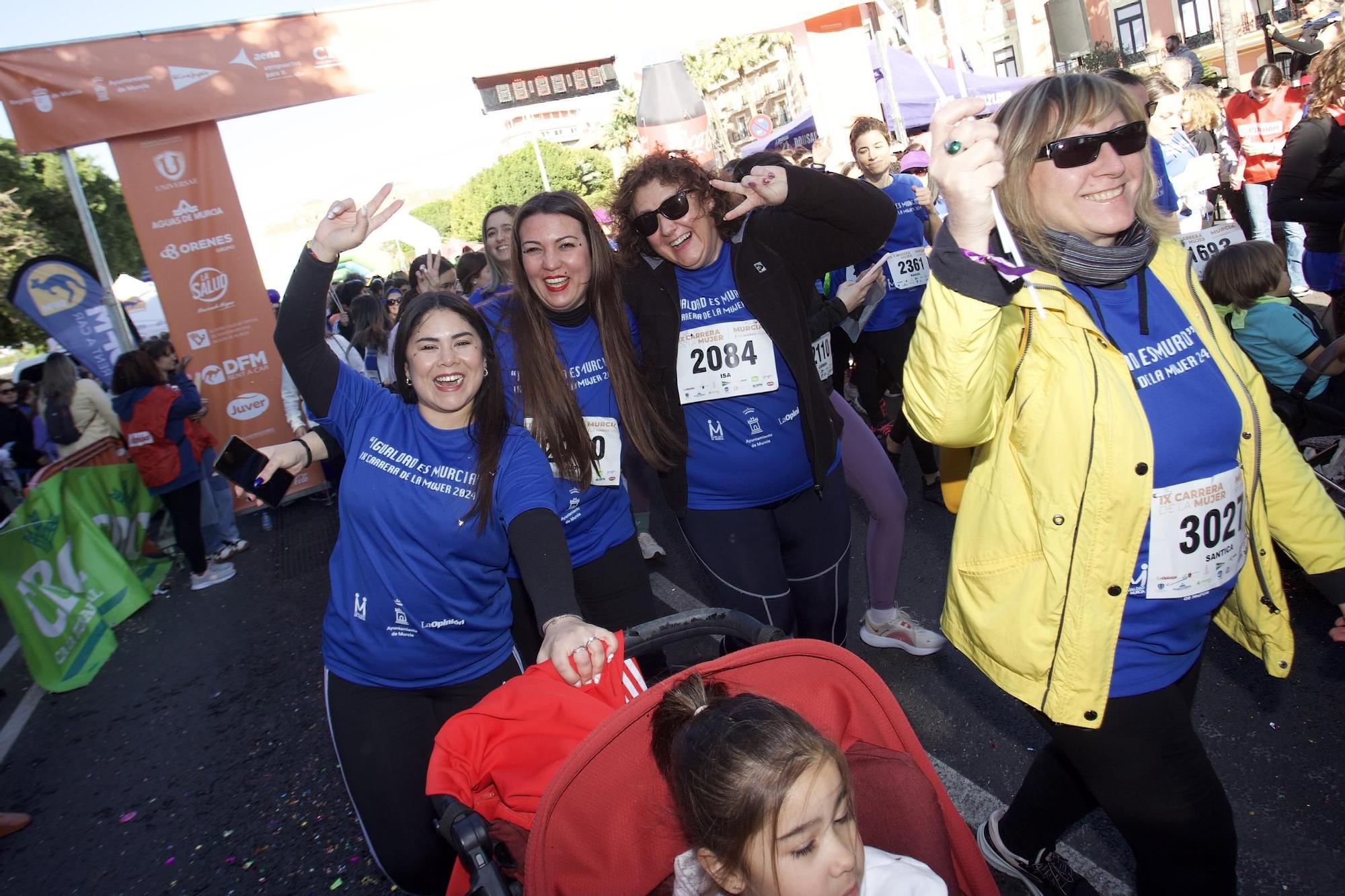 Las imágenes de la salida de la Carrera de la Mujer de Murcia 2024