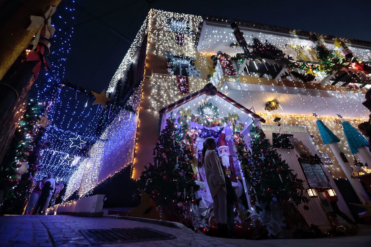 La casa más navideña de Tenerife