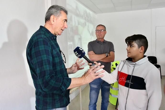 05/02/2020 CARRIZAL. INGENIO. Charla de estibadores en el CEIP Claudio de la Torre en Carrizal.   Fotógrafa: YAIZA SOCORRO.  | 05/02/2020 | Fotógrafo: Yaiza Socorro