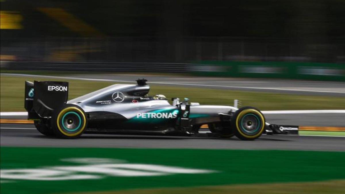 Lewis Hamilton en Monza