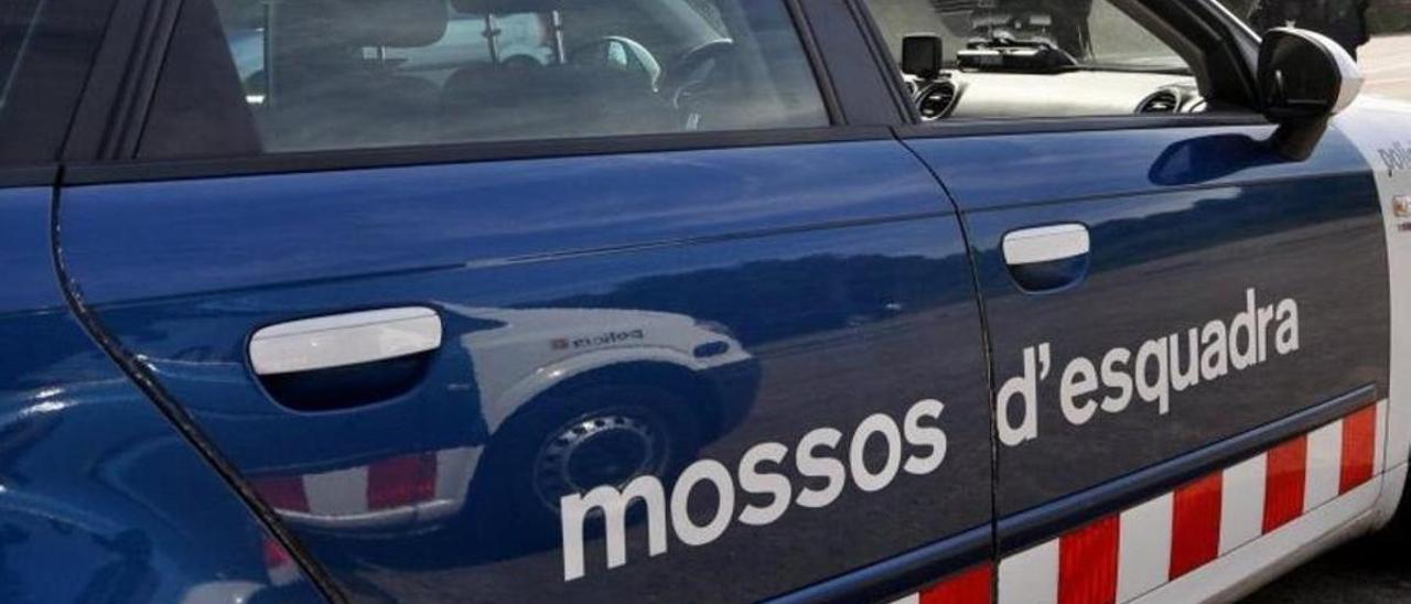 Una patrulla de los Mossos.