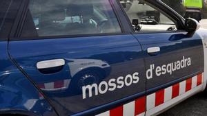 Una patrulla de los Mossos.