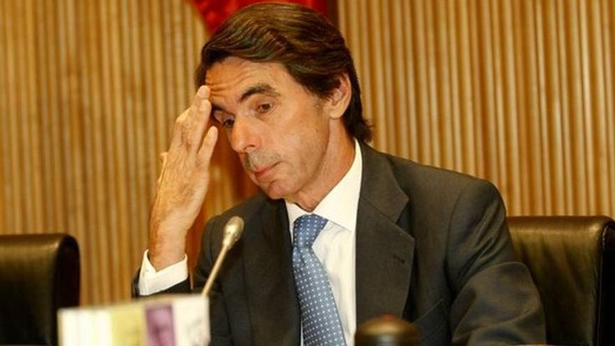Aznar: &quot;Yo no estoy contra nadie, estoy con los españoles&quot;