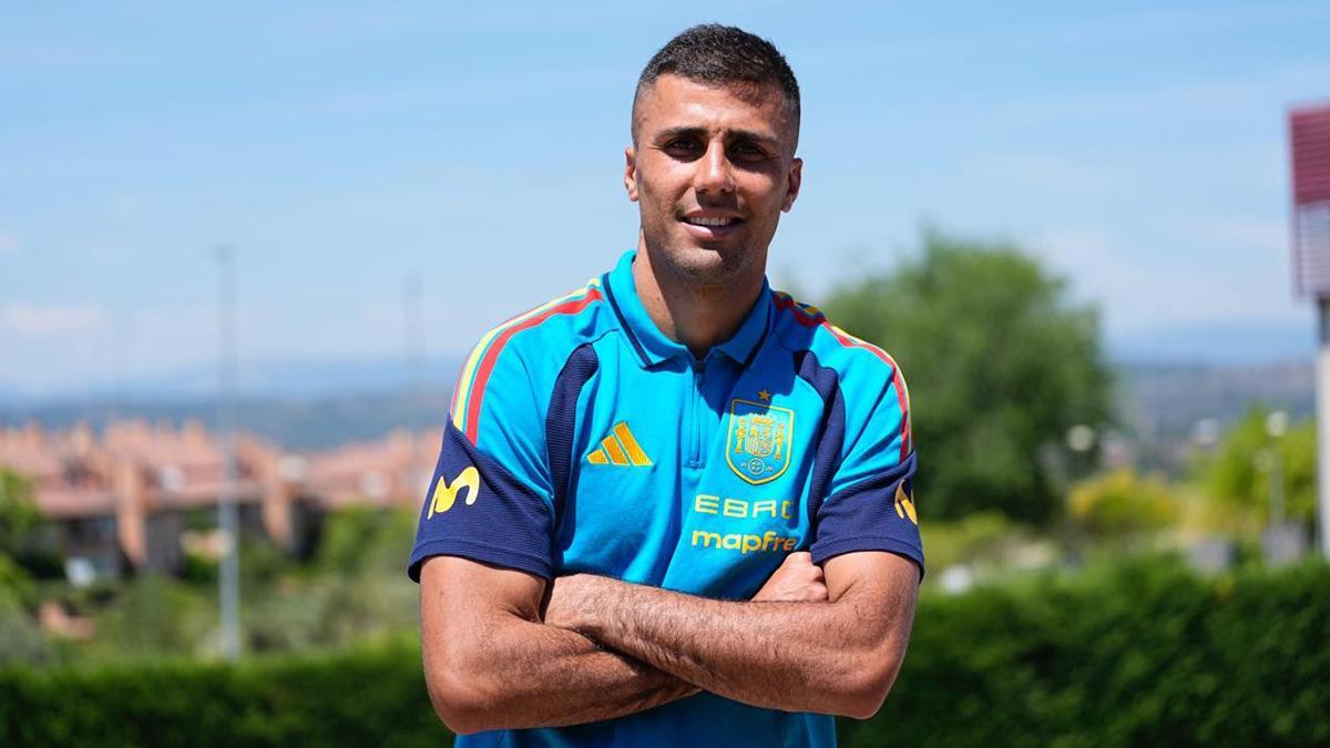 El centrocampista de la selección española, Rodri