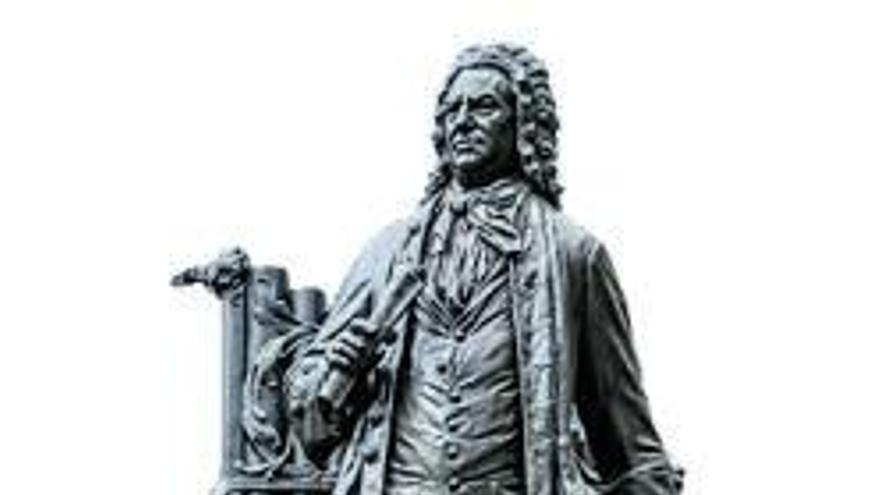 Estatua del compositor Johann Sebastian Bach, en la ciudad alemana de Leipzig. |