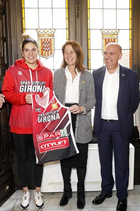 Presentació de Marta Xargay a l'Ajuntament de Girona