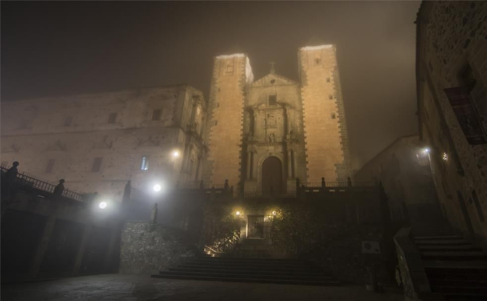 Nueva iluminación en Cáceres