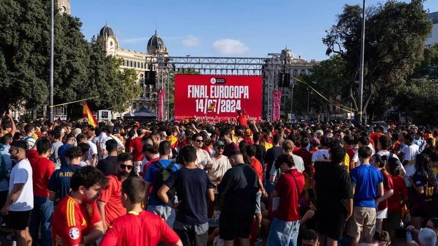 Dispositiu de seguretat reforçat dels Mossos per a la final del Mundial i les celebracions a Barcelona i altres municipis