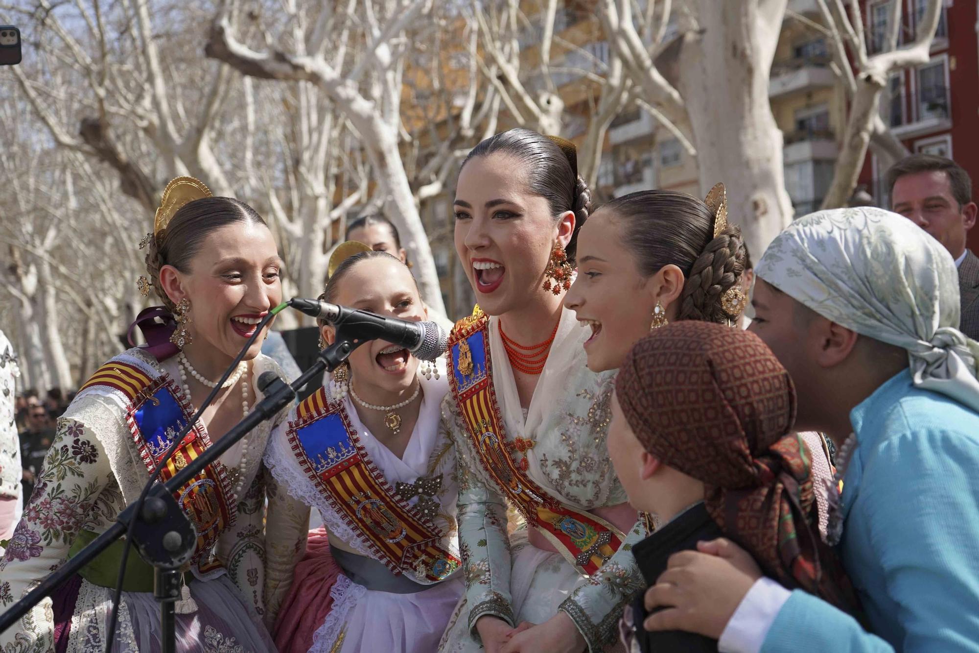 Así ha sido la segunda mascletà de las Fallas de Xàtiva en 2024