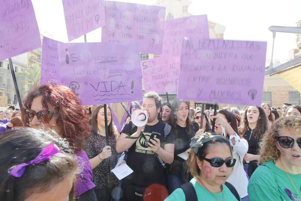 Manifestación feminista en Alicante