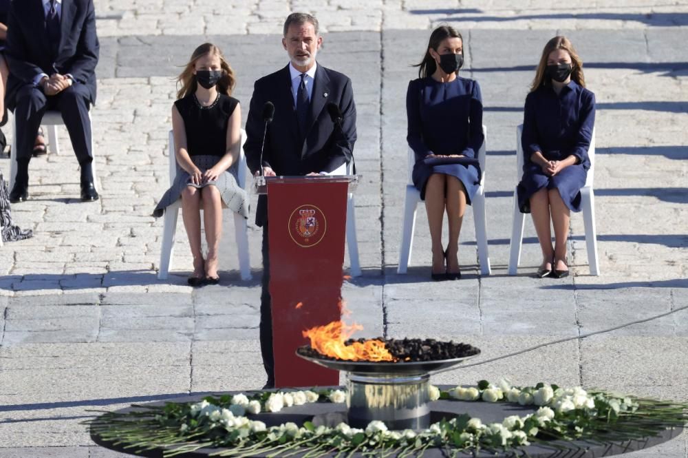 Homenatge d'estat a les víctimes de la covid-19