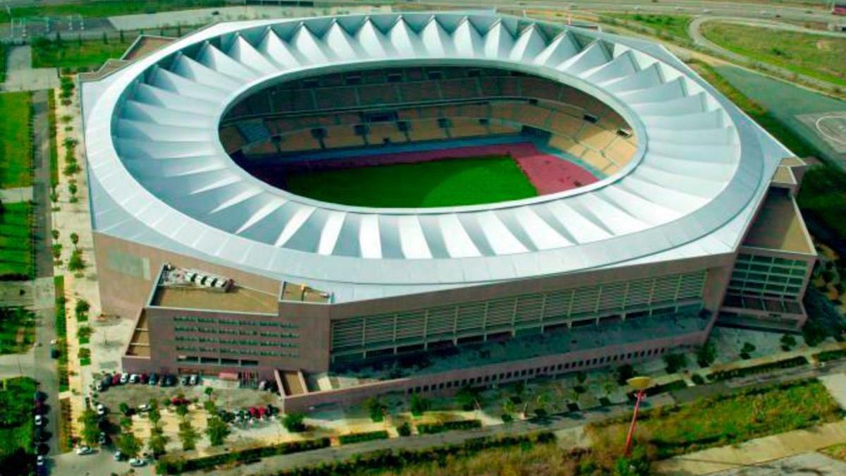 El estadio de La Cartuja, escenario de la final de la Supercopa