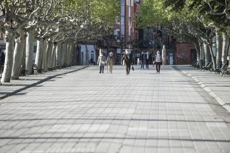 Primer dia de paseos y deporte en Benavente