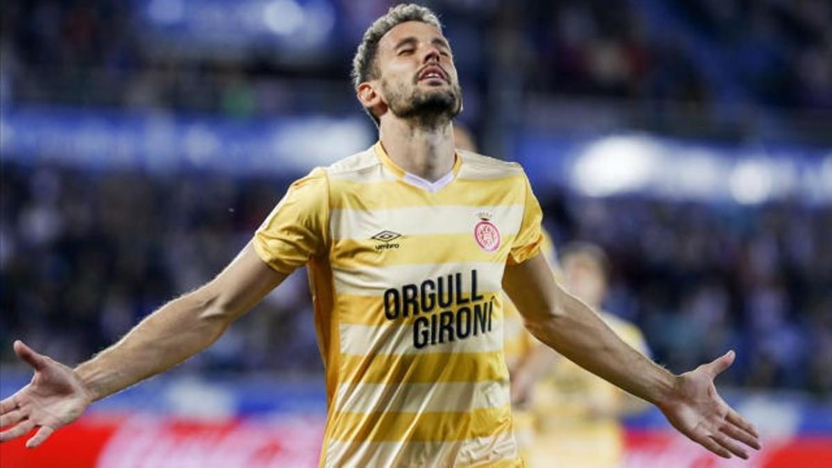 Stuani: El derbi contra el Espanyol es un partido para disfrutar