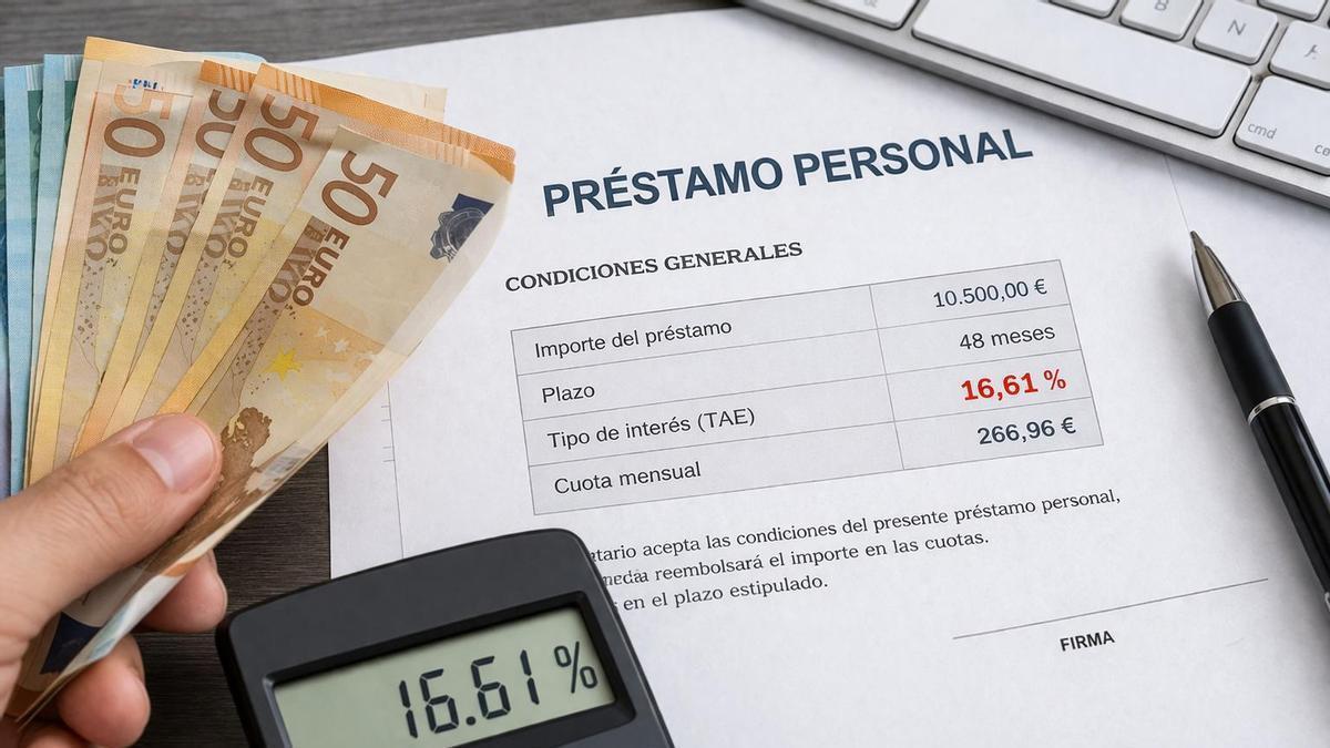 El Tribunal Supremo determina los criterios para considerar usurario el interés de un préstamo personal