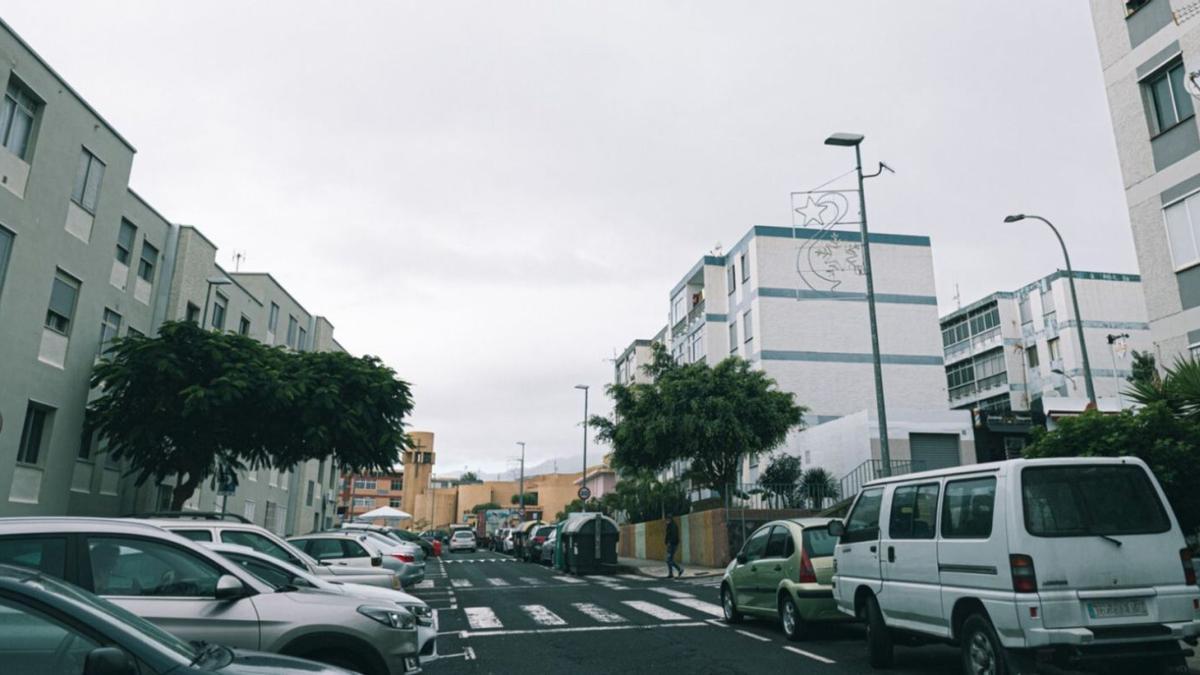 Una calle del barrio lagunero de El Cardonal