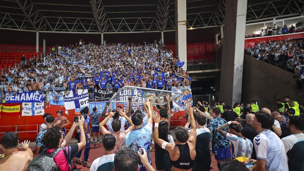 El Málaga CF empezará a domicilio su vuelta a Primera en el Metropolitano.