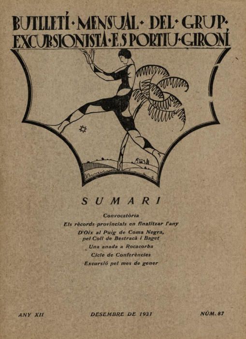 Butlletí, núm. 87, desembre 1931 (Autor del dibuix: Busquets).