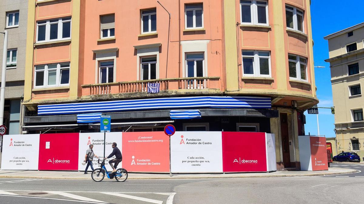 Nuevo local de la Fundación Amador de Castro en Riazor
