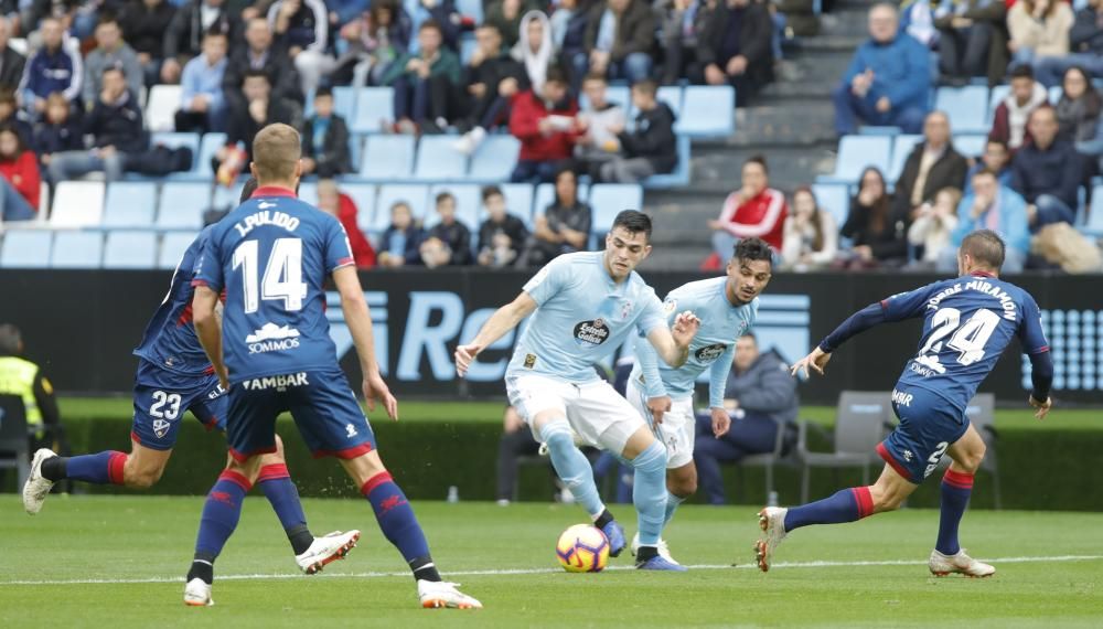 Celta-SD Huesca: las imágenes del partido