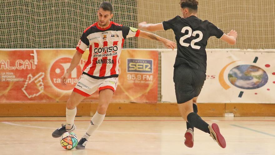 Quarta victòria consecutiva a la lliga d’un Covisa Manresa FS que goleja el cuer (12-1)