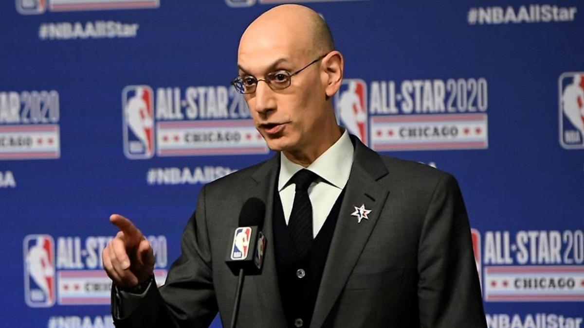 Adam Silver, comisionado de la NBA