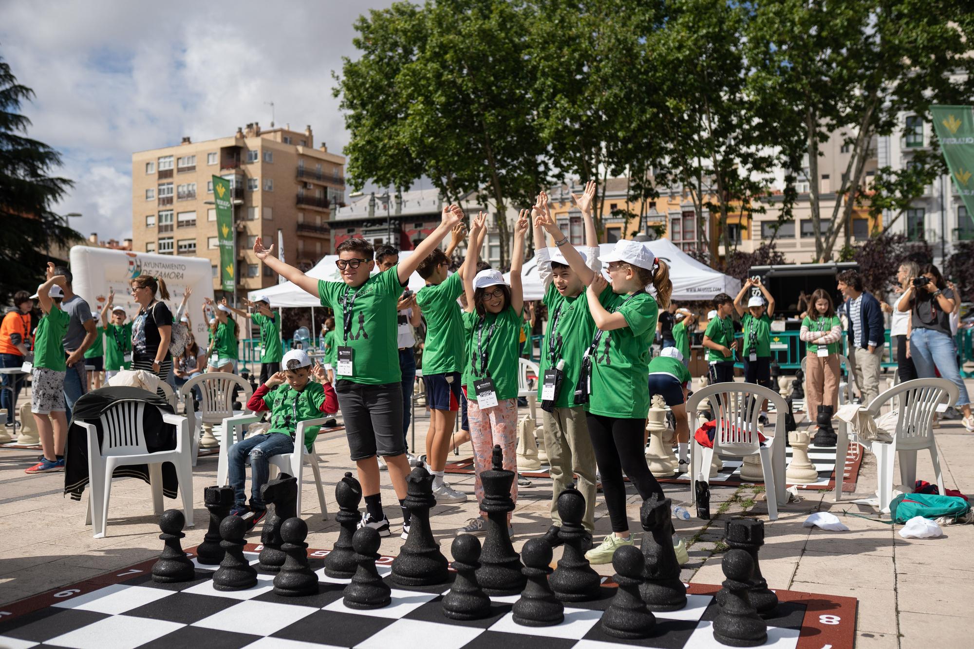 Los pequeños gigantes del ajedrez mueven ficha en Zamora