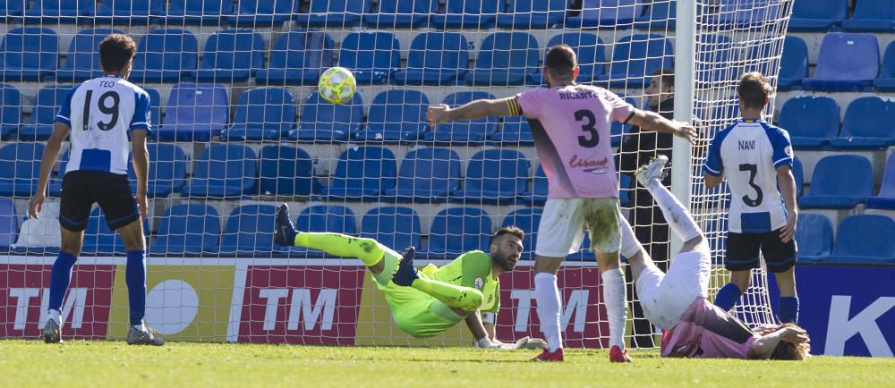 El Hércules desperdicia la ocasión y no pasa del empate ante el AE Prat.