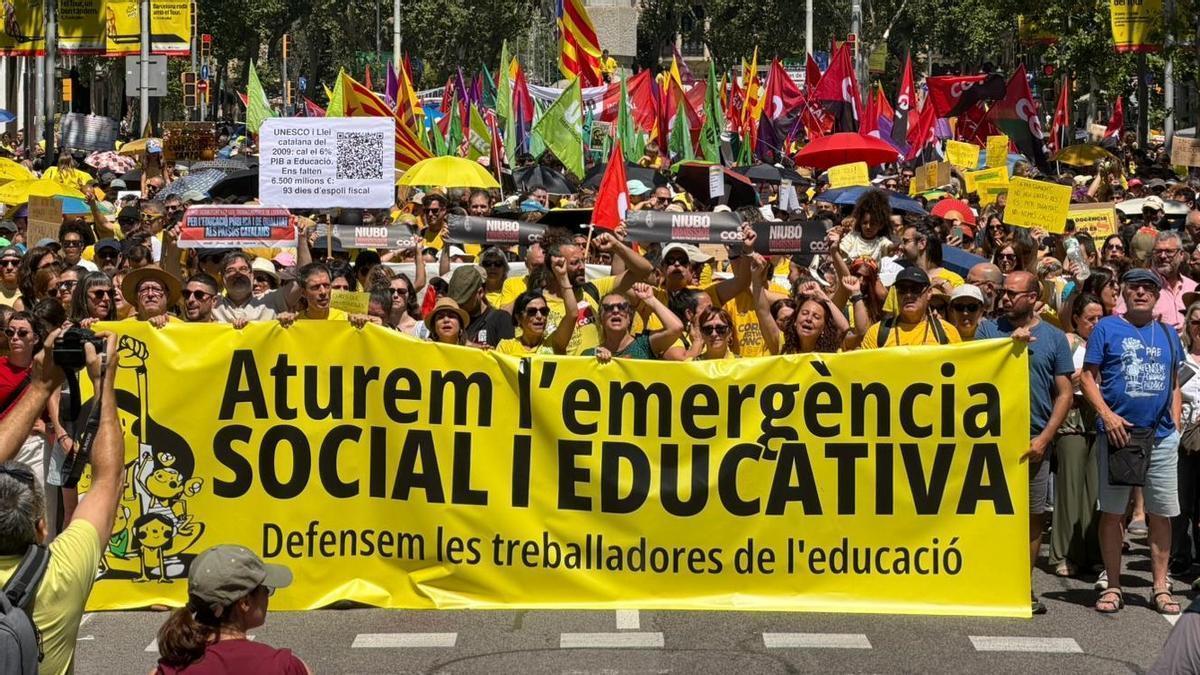 Vídeo | USTEC manté la vaga de docents de cara al 8 de setembre