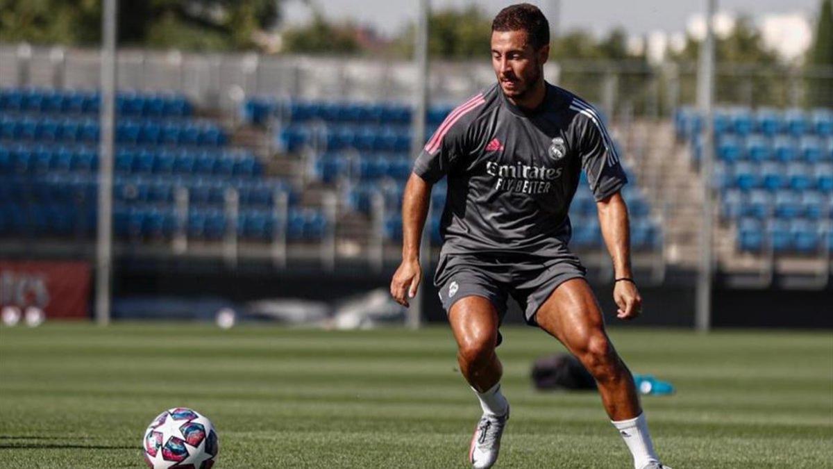 Hazard podría entrar en la convocatoria para enfrentarse al Eibar este domingo