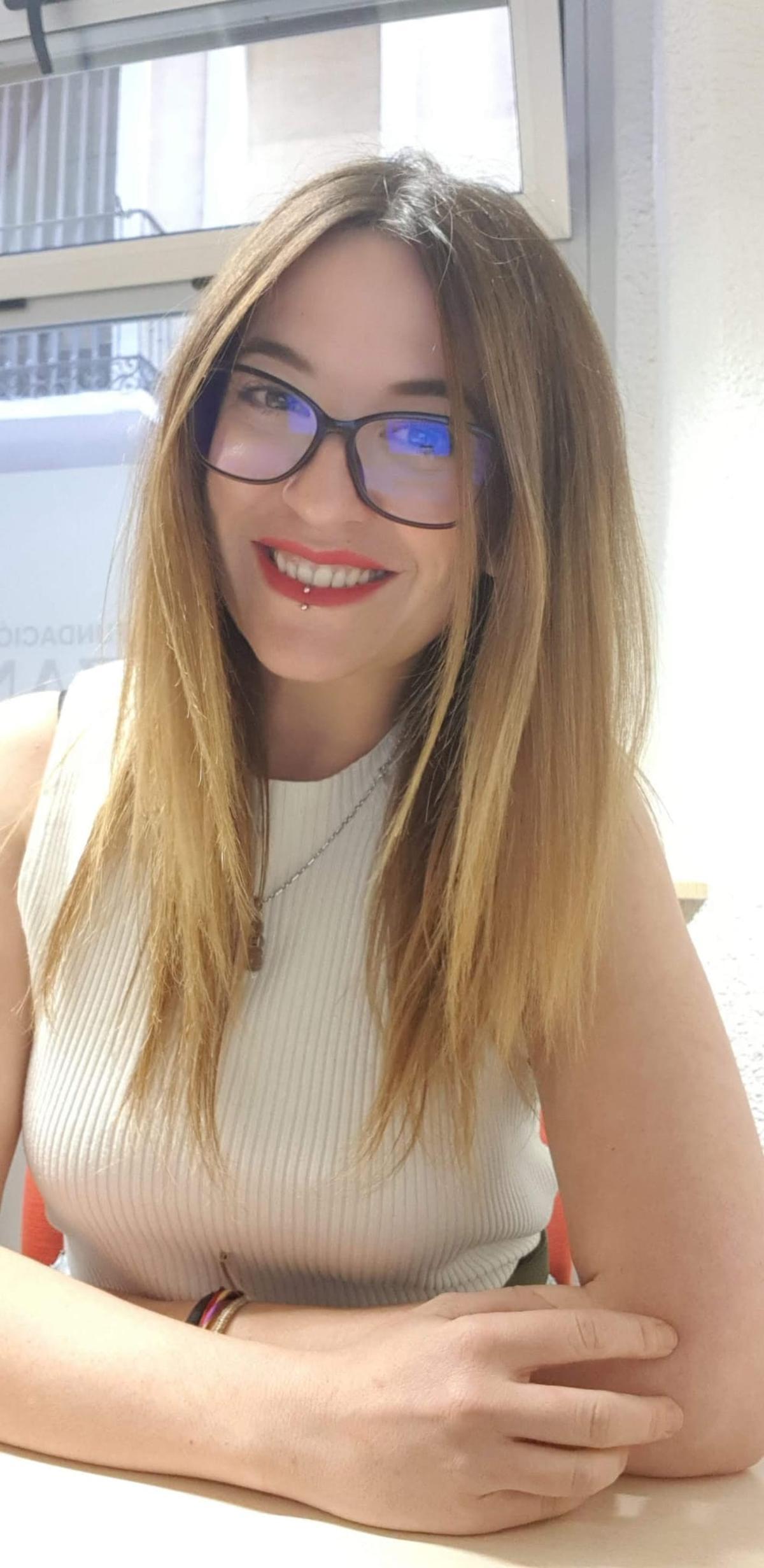 Lorena López, una de las mujeres agredidas verbalmente, en una imagen de archivo.