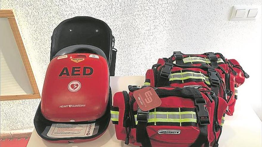 Emercardio, líder en desfibriladores y material de emergencias