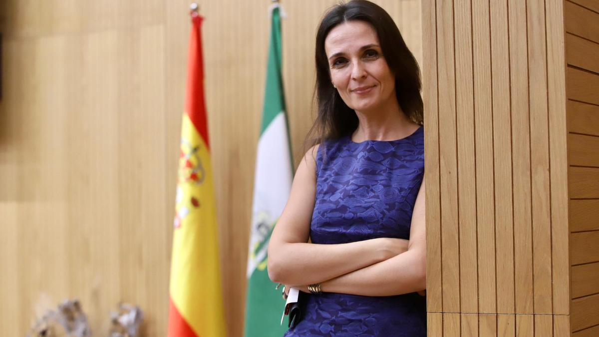 Eva Álvarez, candidata electa a jueza decana de Córdoba, tras los comicios del pasado 4 de octubre.