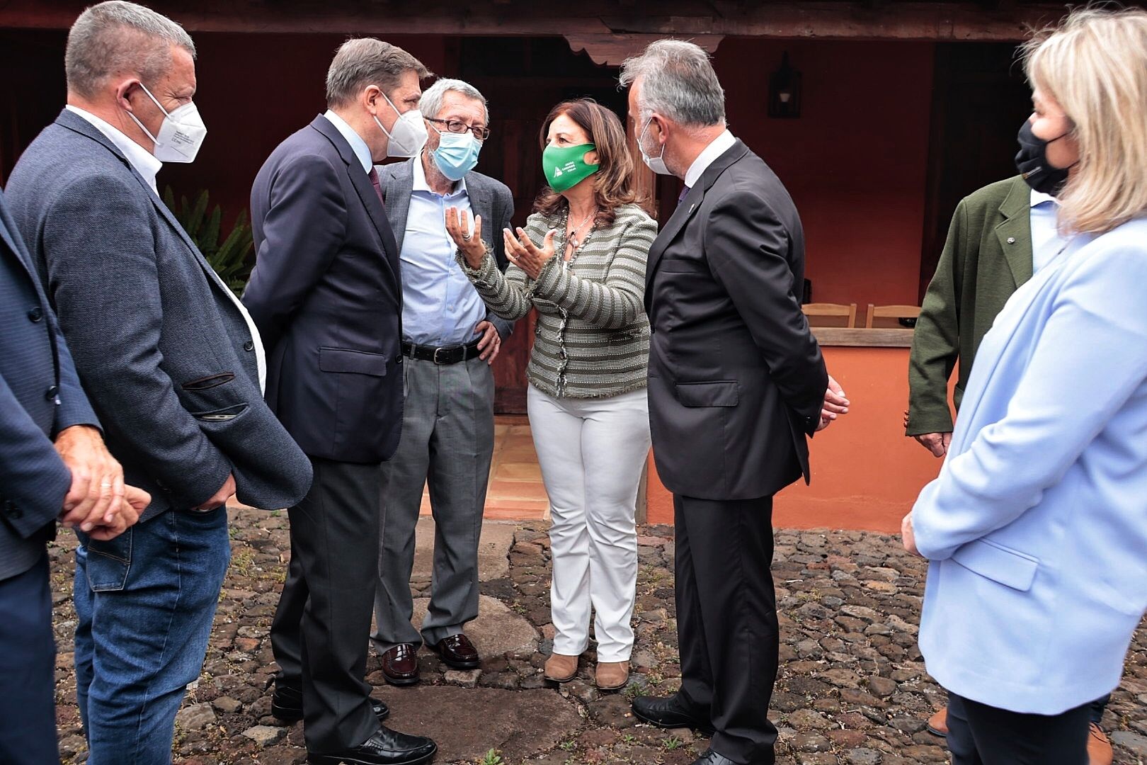 Visita a Tenerife de Luis Planas