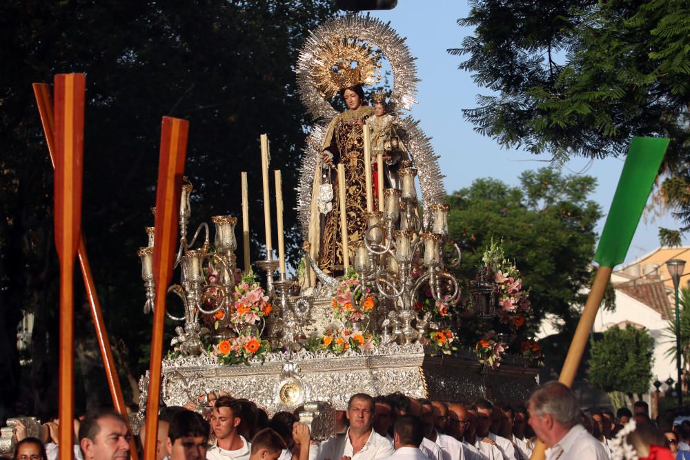 Procesión de la Virgen del Carmen en Pedregalejo