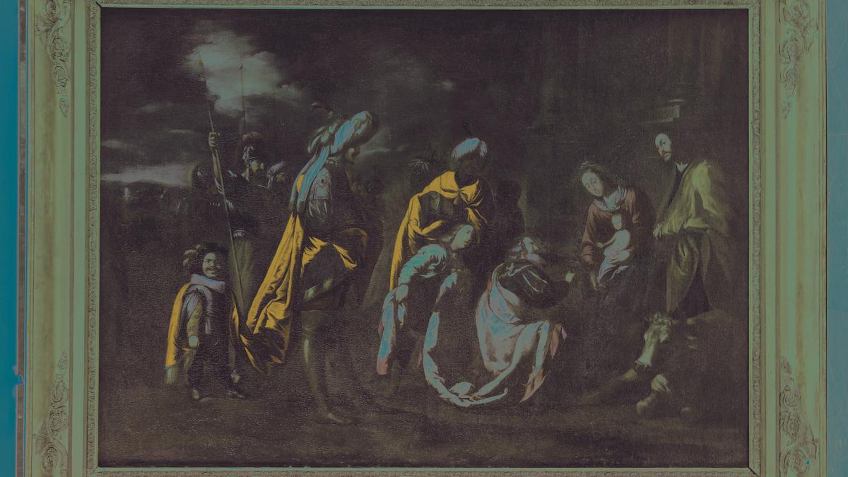 El cuadro 'Adoración de los Reyes', del pintor cordobés Antonio del Castillo y Saavedra.