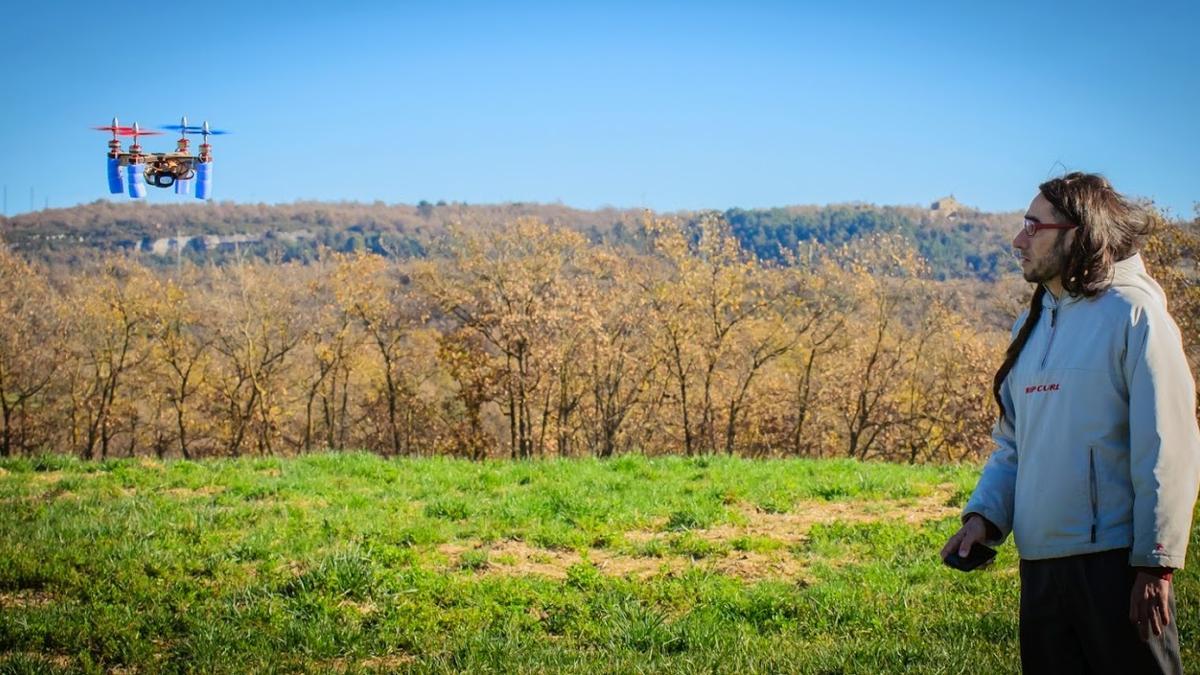 Lot Amorós ofrecerá un taller con drones como método de restauración ecológica.