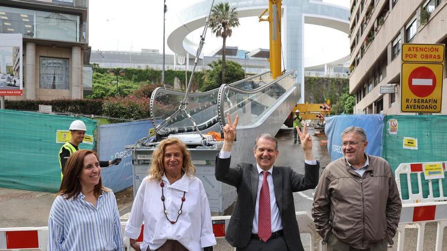 Otro hito del Vigo Vertical empieza a asomar en el centro de la ciudad: «Tendremos una sola estación de tren»