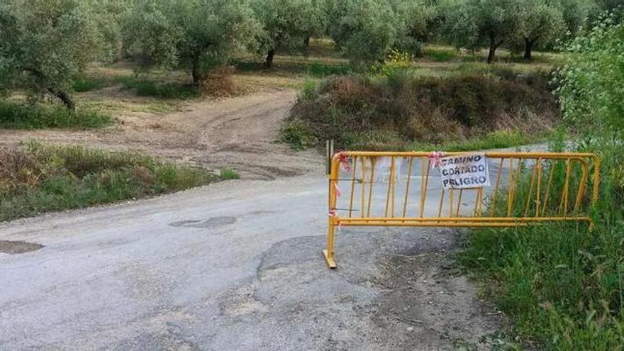 Los vecinos del Llano del Espinar reclaman la reparación del Camino del Término, que afecta a tres municipios