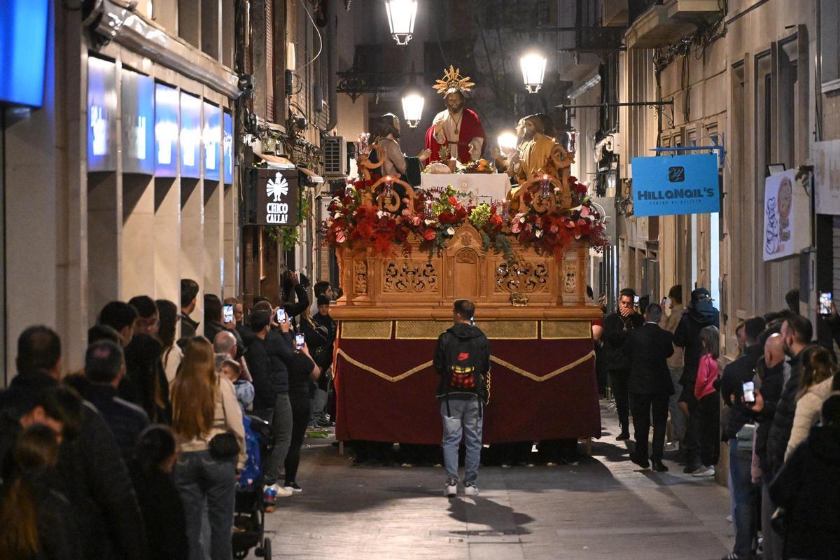 La Santa Cena, que salió de San Juan.