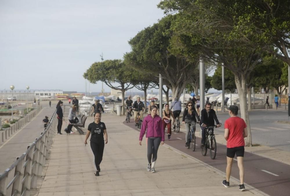 Mallorca darf wieder an der frischen Luft Sport treiben