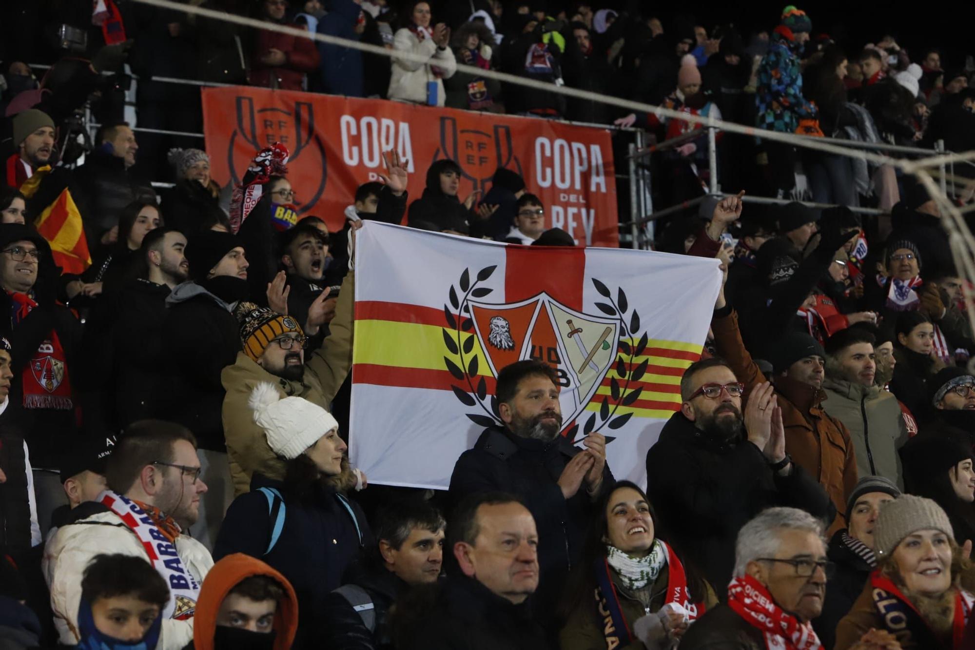 En imágenes | La UD Barbastro roza la épica y cae derrotado contra el FC Barcelona (2-3)