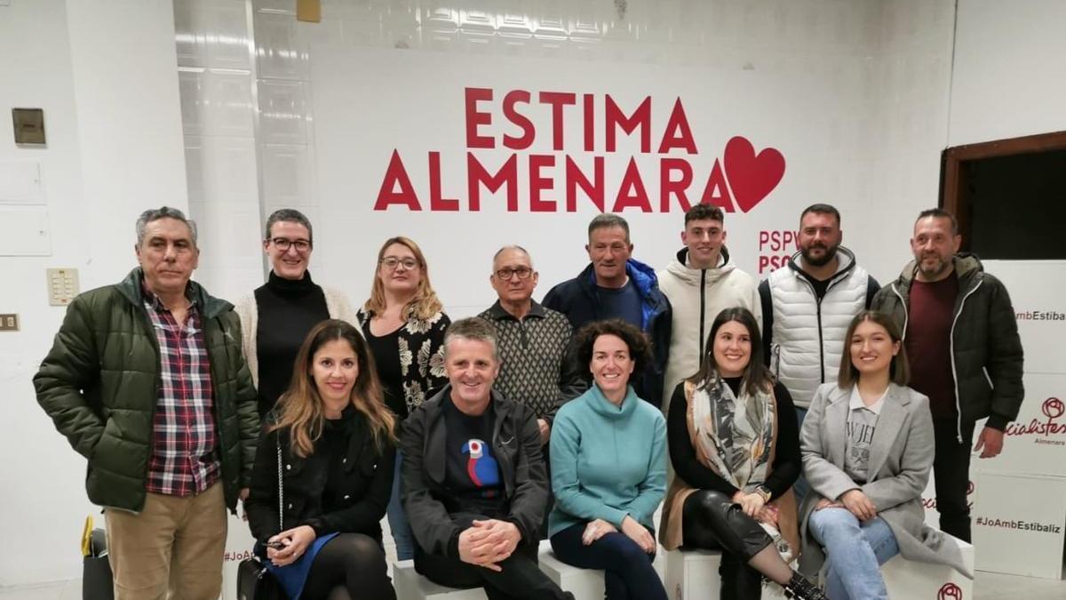 Estíbaliz Pérez vuelve a encabezar la lista socialista para Almenara.