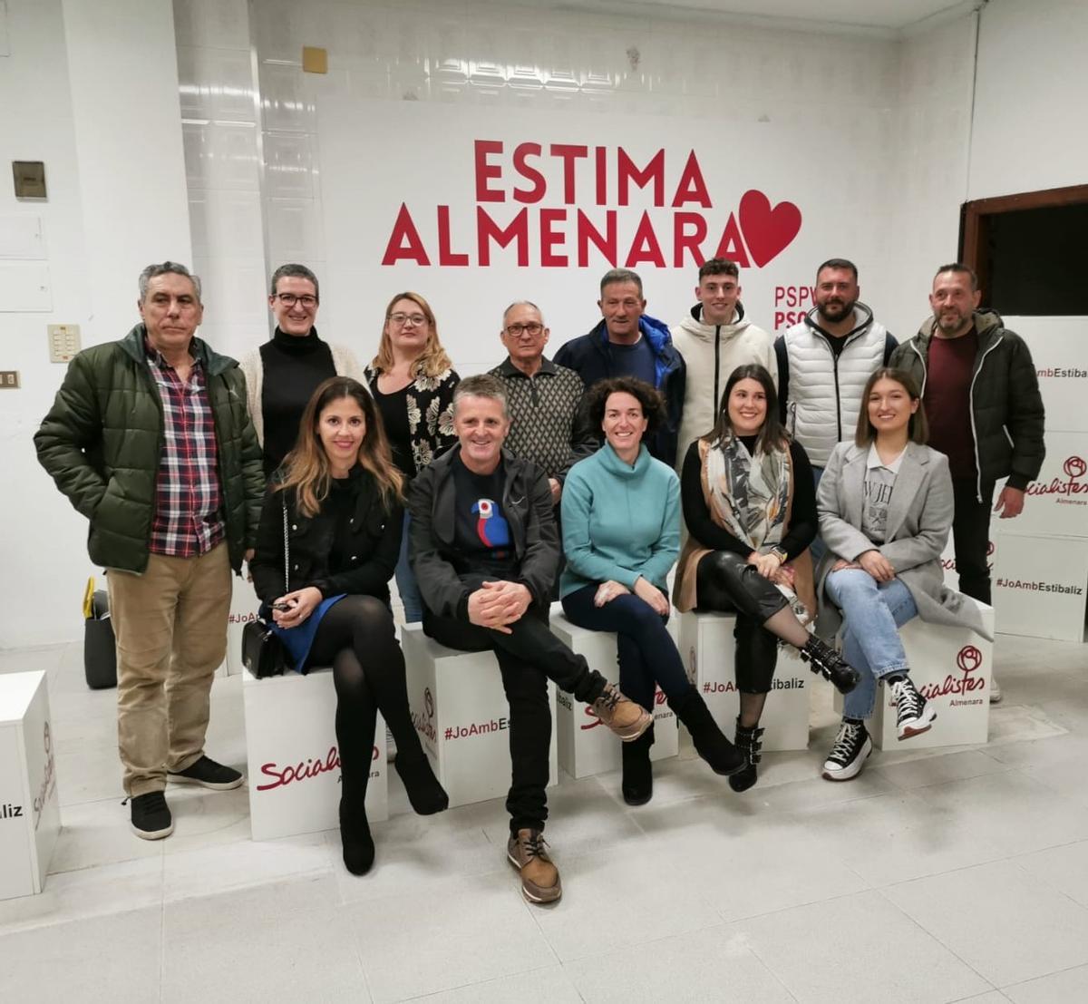 Estíbaliz Pérez vuelve a encabezar la lista socialista para Almenara.