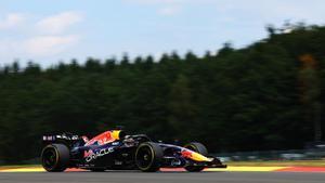 Max Verstappen, al volante del Red Bull en Spa