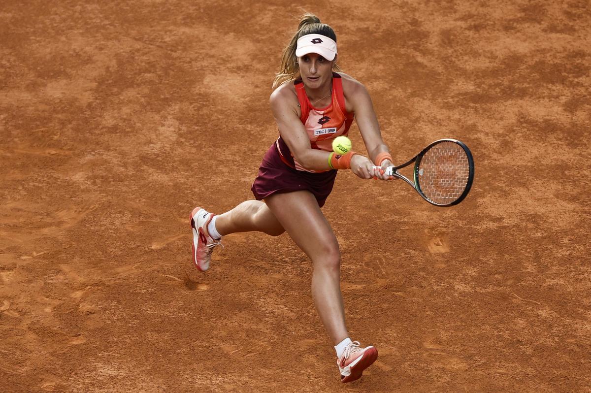 Marina Bassols, durante un partido